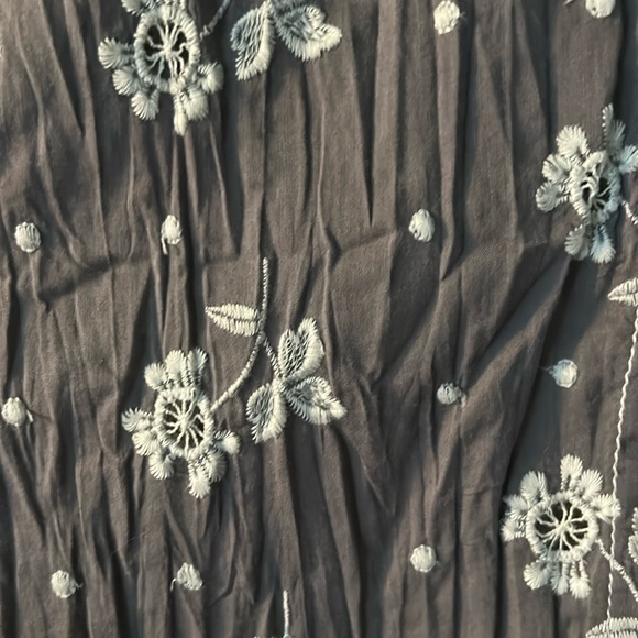 NWT Cino purple and white floral blouse top - Picture 4 of 7